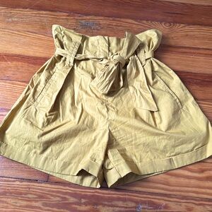 Molly Bracken XS Yellow Highwaist Short